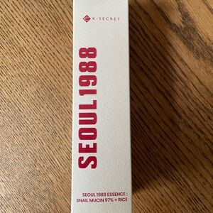 K Secret Seoul 1988 Essence Snail Mucin 97% + Rice Extract 100mL NEW